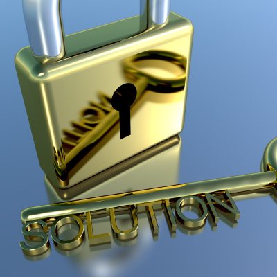 Image of Padlock and Key in Executive Recruitment
